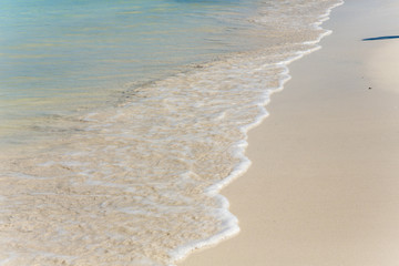 Fototapeta na wymiar Strand in der Karibik auf Jamaika 