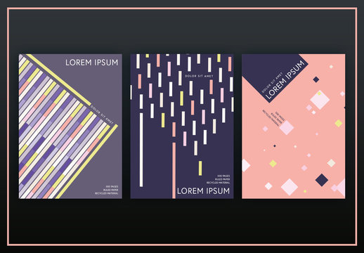 3 Notebook Cover Layouts