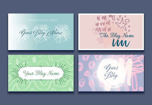 4 Blog Post Header Layouts