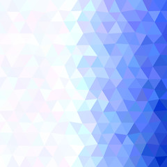 Retro geometrical chaotic regular triangle background - vector illustration