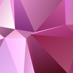 Vector abstract irregular triangle polygon background design
