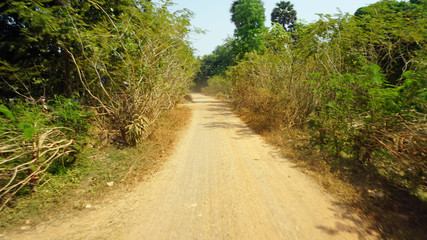 Fototapeta na wymiar araund battambang village
