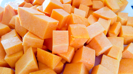 Ingredients for a vegetarian meal