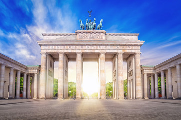 Obraz premium brama brandenburska, berlin