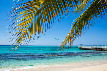 Naklejka premium Strand in der Karibik auf Jamaika 