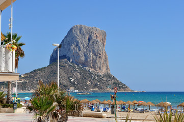 Peñon de Ifach, Calpe, Alicante, España