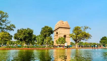 Fotobehang Delhi The India Gate, a war memorial in New Delhi, India  © Leonid Andronov
