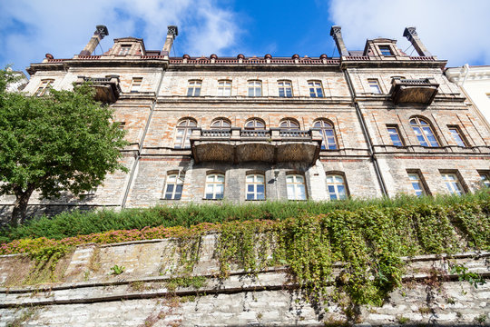 Former Ungern-Sternberg Palace in Tallinn, view from Pikk jalg street