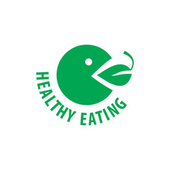 Big eat logo vector