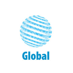 vector logo globe