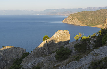 The Black Sea coast. Crimea.