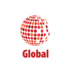 vector logo globe