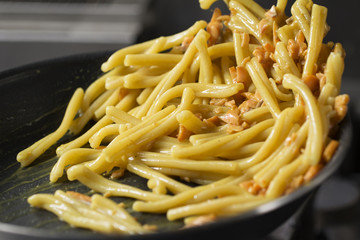 pasta salmon and cognac