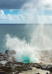 the spouting horn kauai hawaii