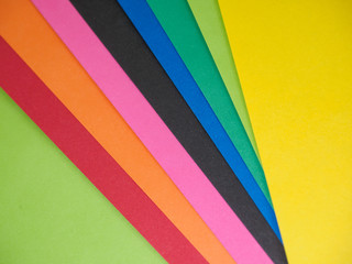 Colored paper. Colorful background.