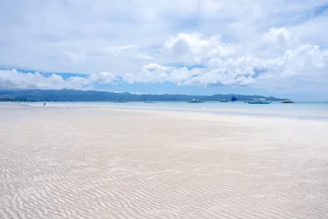 Papier Peint photo Plage blanche de Boracay White beach on Boracay island, Philippines