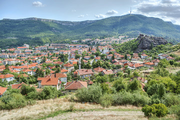 Fototapeta na wymiar Village Belogradchik in Bulgaria