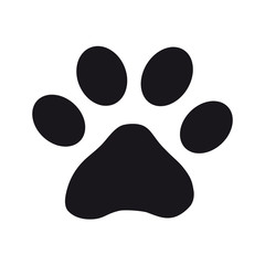 Animal Paw - Vector Illustration