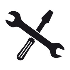 Screwdriver Wrench Tool Set - Vector Icons