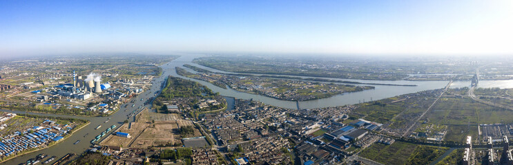 panorama of The Grand Canal from Beijing to Hangzhou