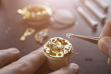 Mechanical watch repair