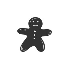 Cookie man icon. Simple element illustration. Cookie man symbol design template. Can be used for web and mobile