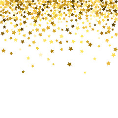 Abstract pattern of random falling stars