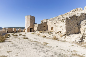 inside the Ayub (main) Castle In the city of Calatayud, Province of Zaragoza, Spain