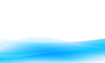 Abstract blue wave wallpaper