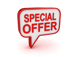 Speech Bubble - Special Offer