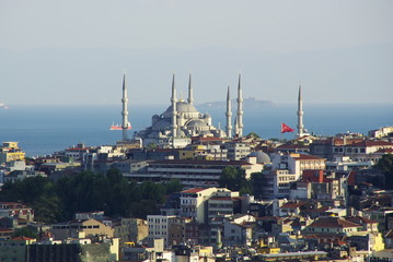 Aerial view of Istanbul