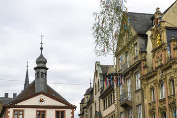Fototapeta premium Traditional bavarian city in germany