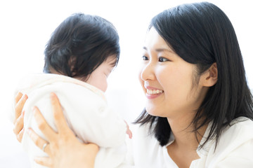 赤ちゃんとお母さん