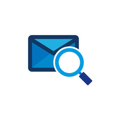 Search Mail Logo Icon Design