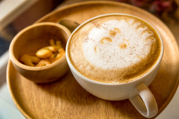 Coffee with snack bread