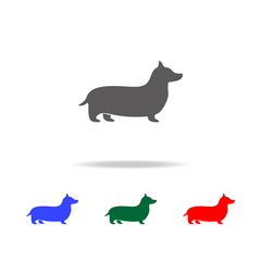 dog breed icon. Elements of United Kingdom multi colored icons. Premium quality graphic design icon. Simple icon for websites, web design, mobile app, info graphics