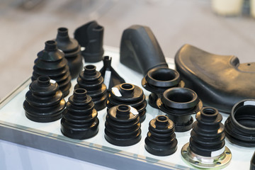 automotive rubber part production by high pressure injection process