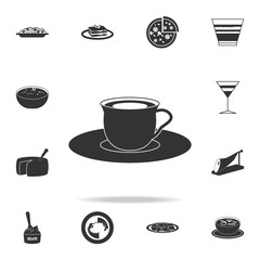 macchiato icon. Detailed set of italian foods illustrations. Premium quality graphic design icon. One of the collection icons for websites; web design; mobile app