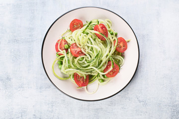 Cucumber and tomato salad