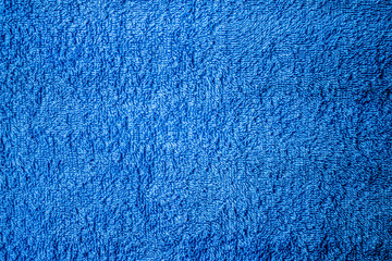 Soft blue towel and floor mat fabric texture for business or personal use.
