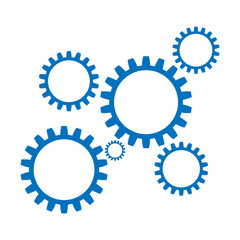 gears cogs engineering icon