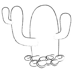 cactus nopal natural icon