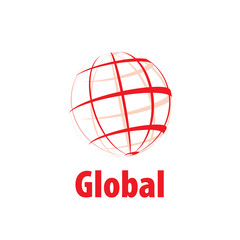 vector logo globe