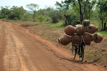 Heavy Load in Uganda, Africa
