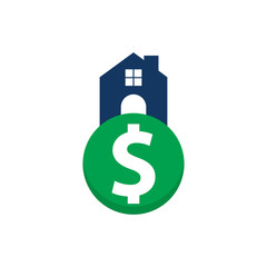 Home Money Logo Icon Design