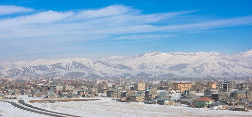 Fototapeta premium Yuksekova district of Hakkari, Turkey