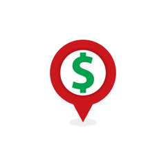 Point Money Logo Icon Design