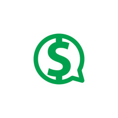 Talk Money Logo Icon Design