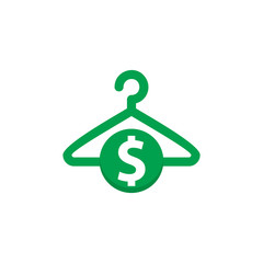 Laundry Money Logo Icon Design
