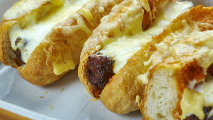 Oven Baked Chili Cheese Dogs